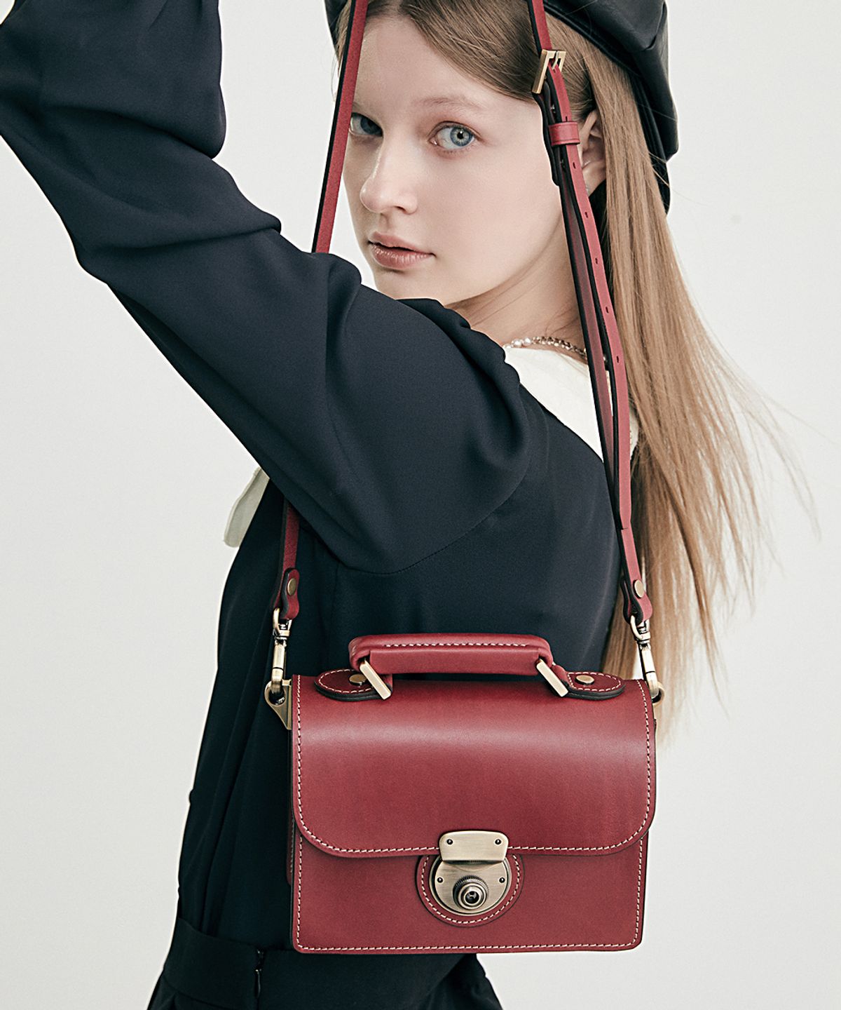 브로그앤머로우(BROGUE AND MORROW) NEMO Bag (Wine)