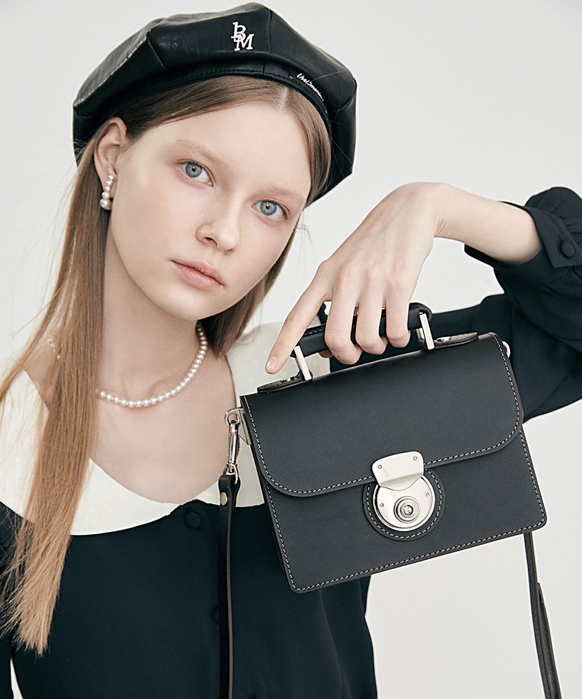 브로그앤머로우(BROGUE AND MORROW) NEMO Bag (Black)