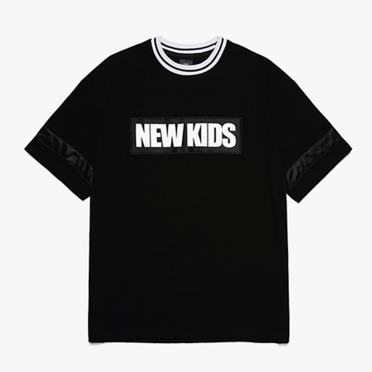 피피피(P.P.P) NEW KIDS JERSEY T-SHIRTS (BLACK)