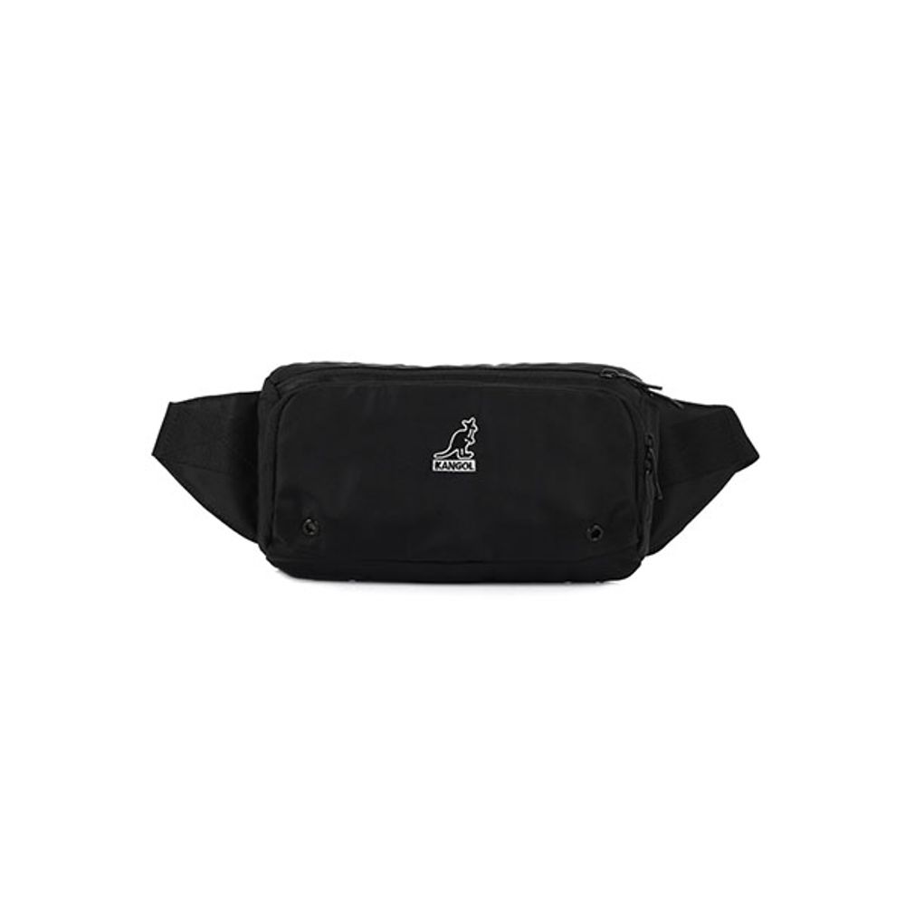 캉골(KANGOL) Keeper Sling Bag 1215 Black 사이즈 후기 무신사