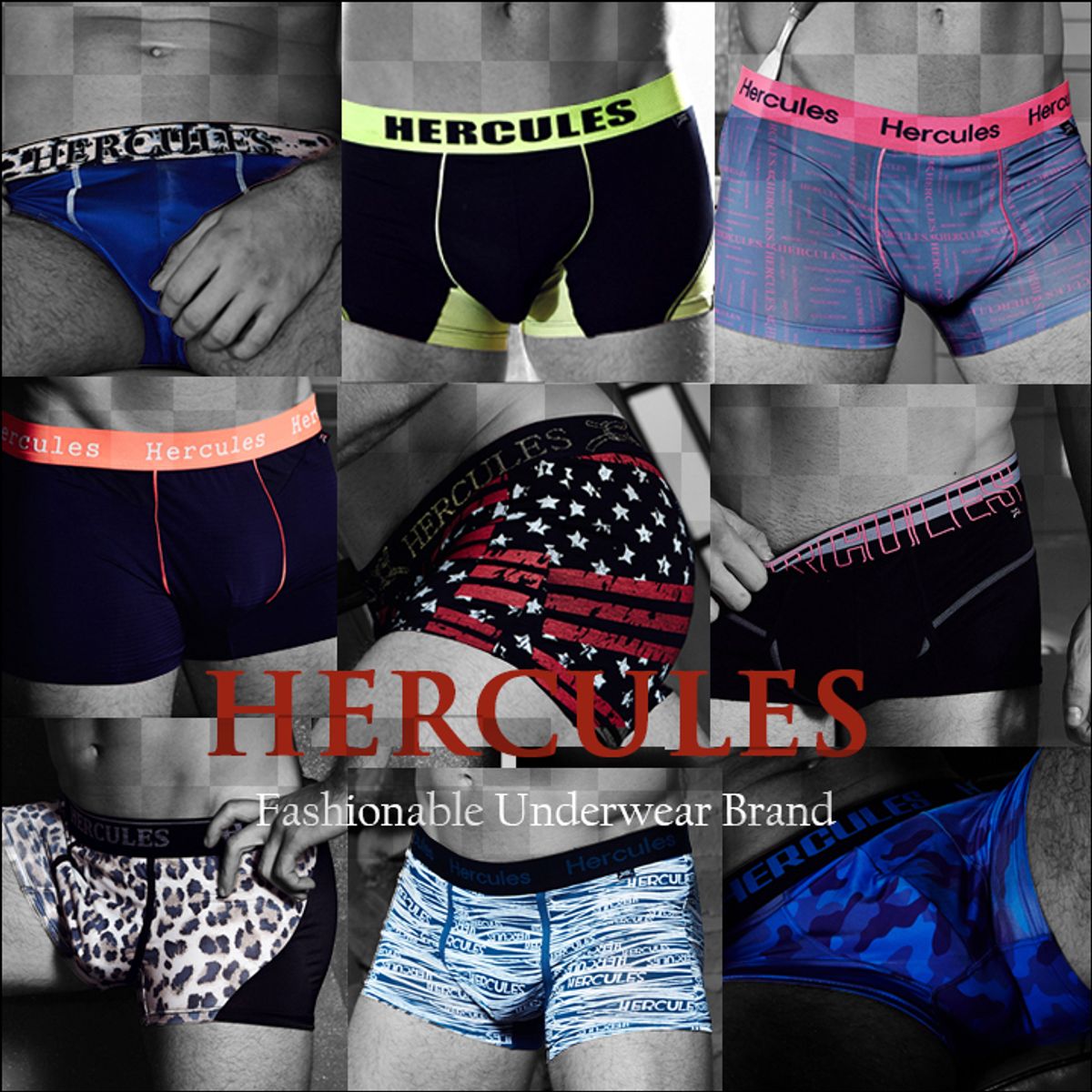 헤라클레스 언더웨어(HERCULES UNDERWEAR) [헤라클레스] 일주일을 편하고 간지나게 7종1세트 드로즈