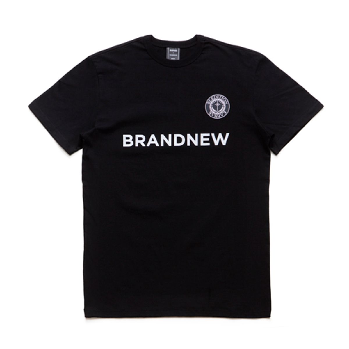 블레디션(BLEDITION) B.L.D.T X BRANDNEW MUSIC 1/2 T-SHIRTS BLK