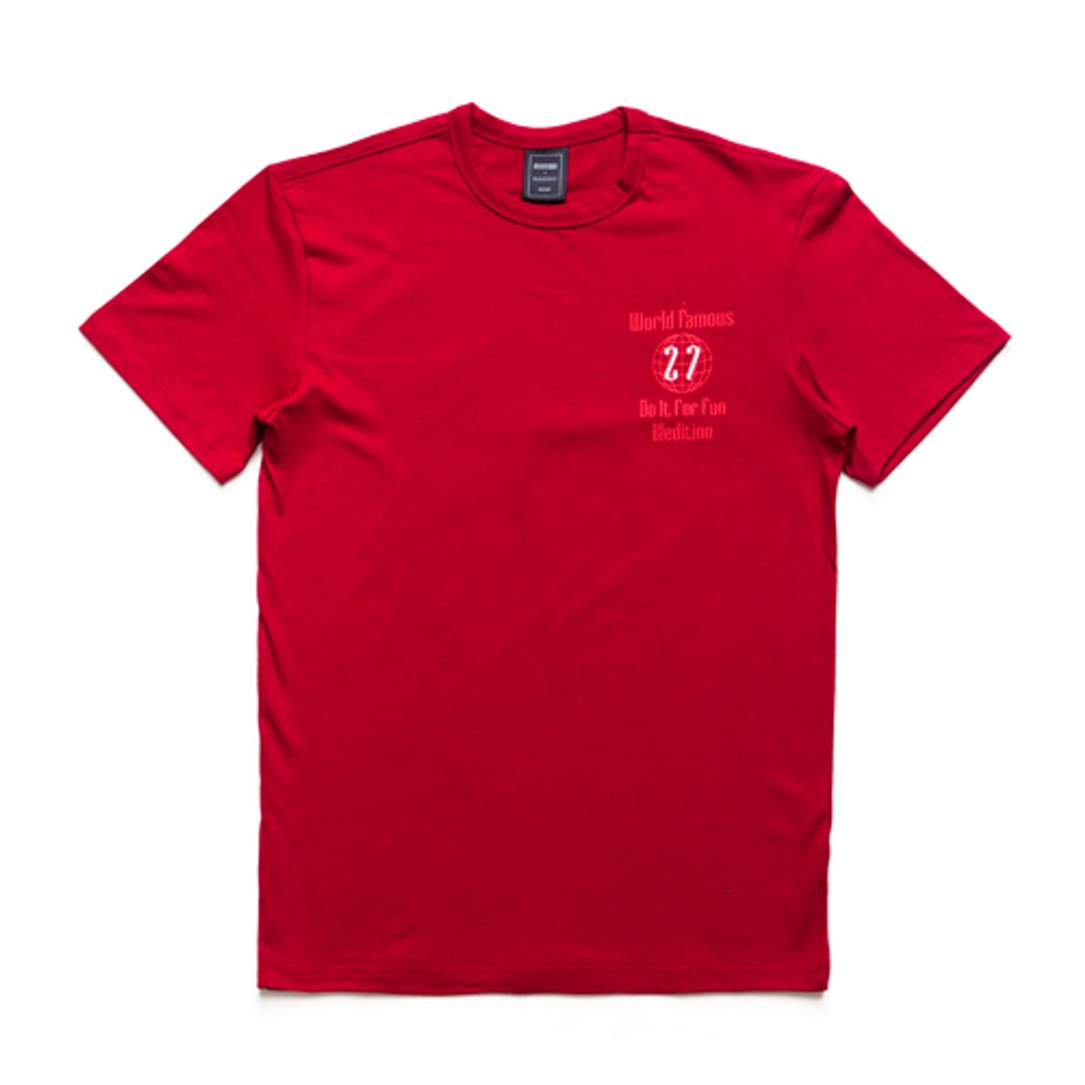 블레디션(BLEDITION) B.L.D.T X San E 1/2 T-SHIRTS RED