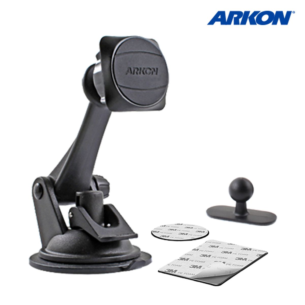 아콘 거치대(ARKON) MAG179 아콘 ARKON 마그넷 차량용 스마트폰 거치대 - 대쉬/유리 겔타입 흡착식/모든 스마트폰 기종