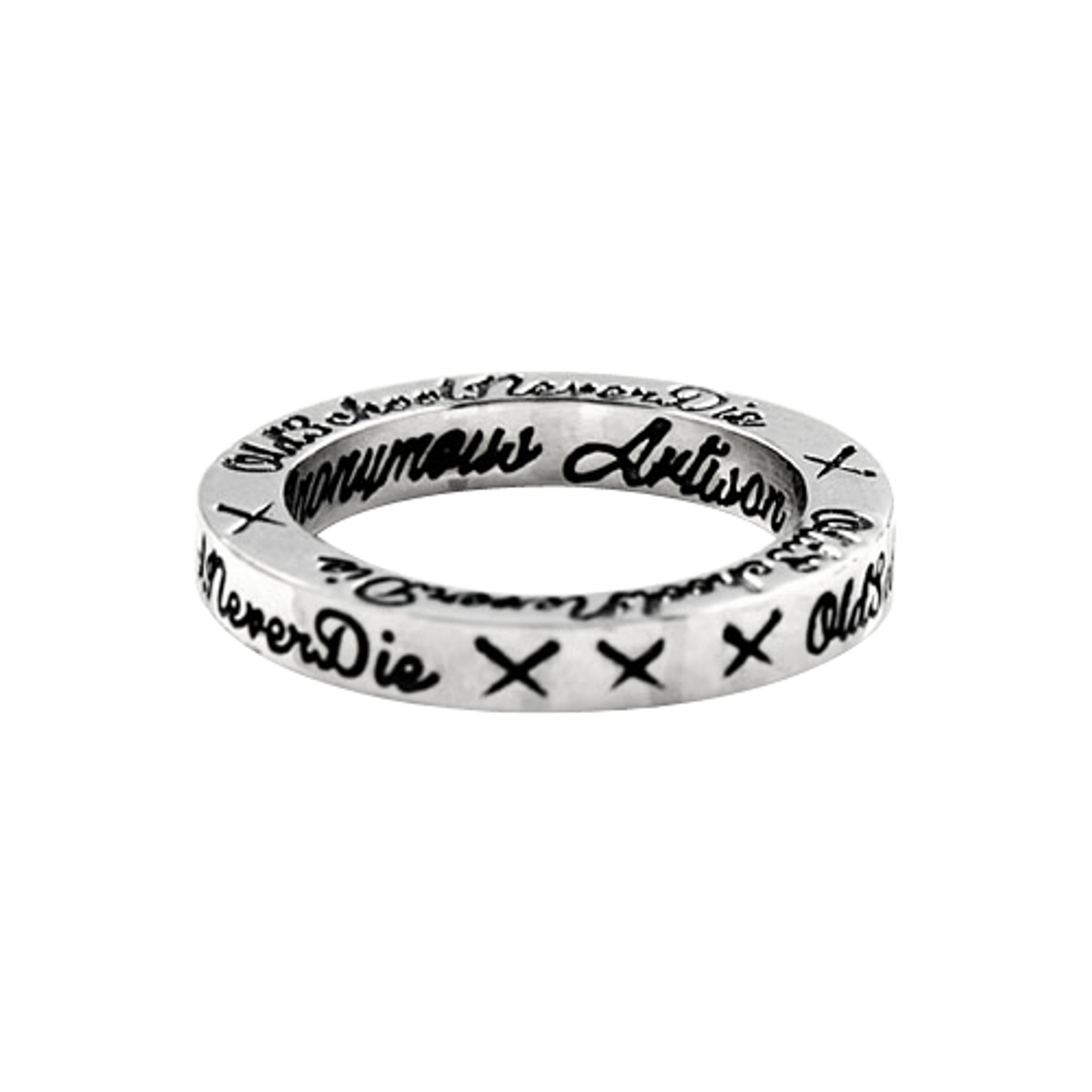 어나니머스아티즌(ANONYMOUS ARTISAN) Oldschool Never Die Sapce Ring