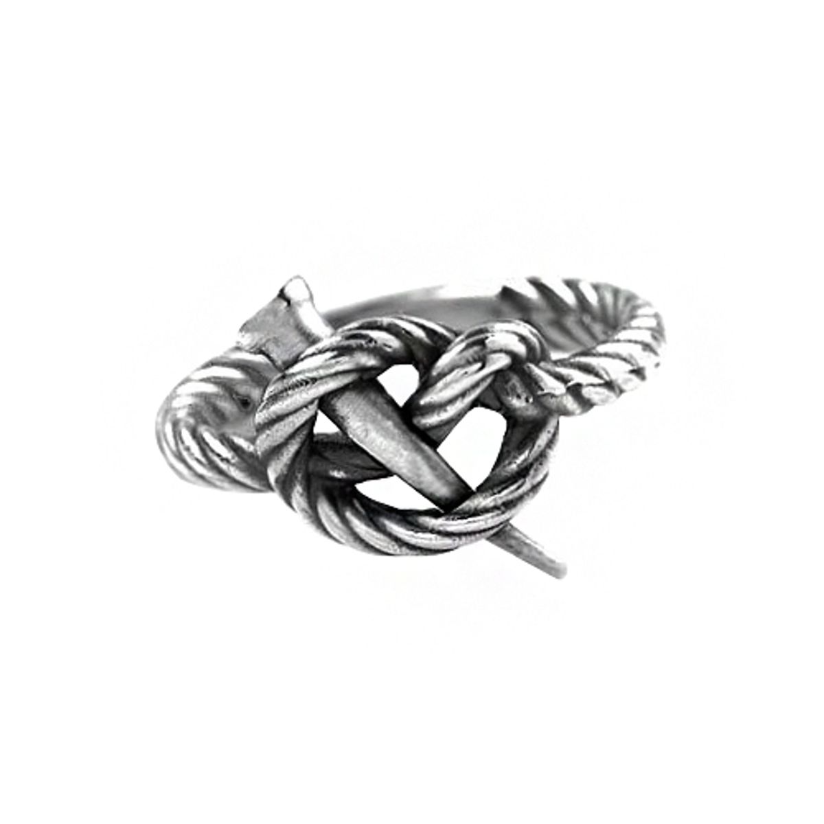 어나니머스아티즌(ANONYMOUS ARTISAN) Rope Callus Ring - Silver