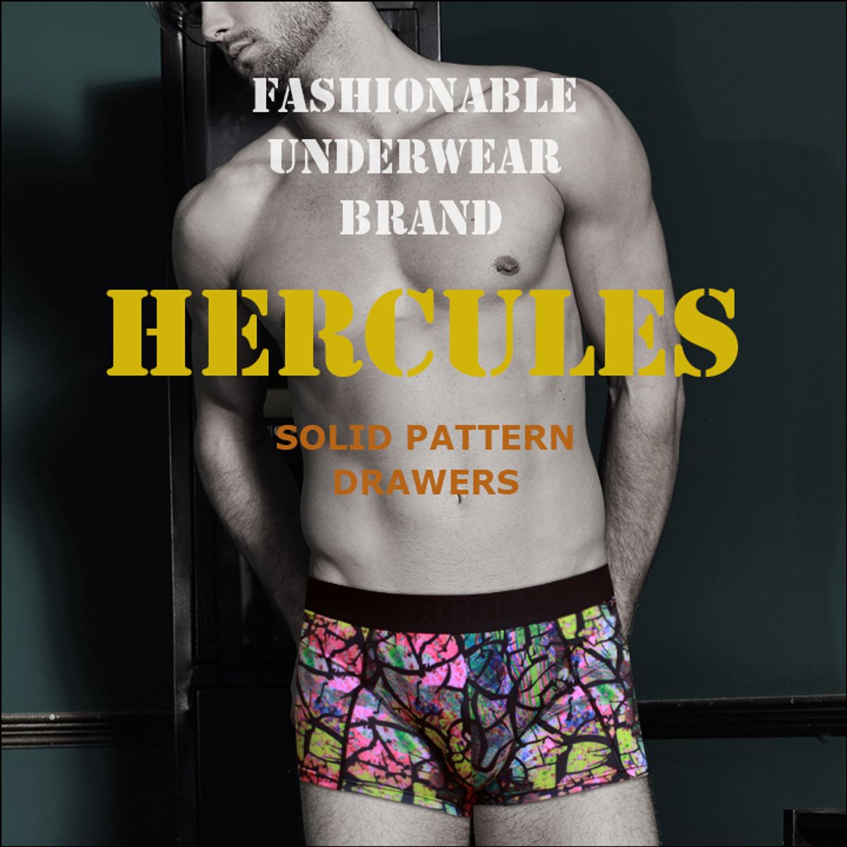 헤라클레스 언더웨어(HERCULES UNDERWEAR) [헤라클레스] 극강 착용감 입체패턴 판타스틱 드로즈 HB2DR109M1