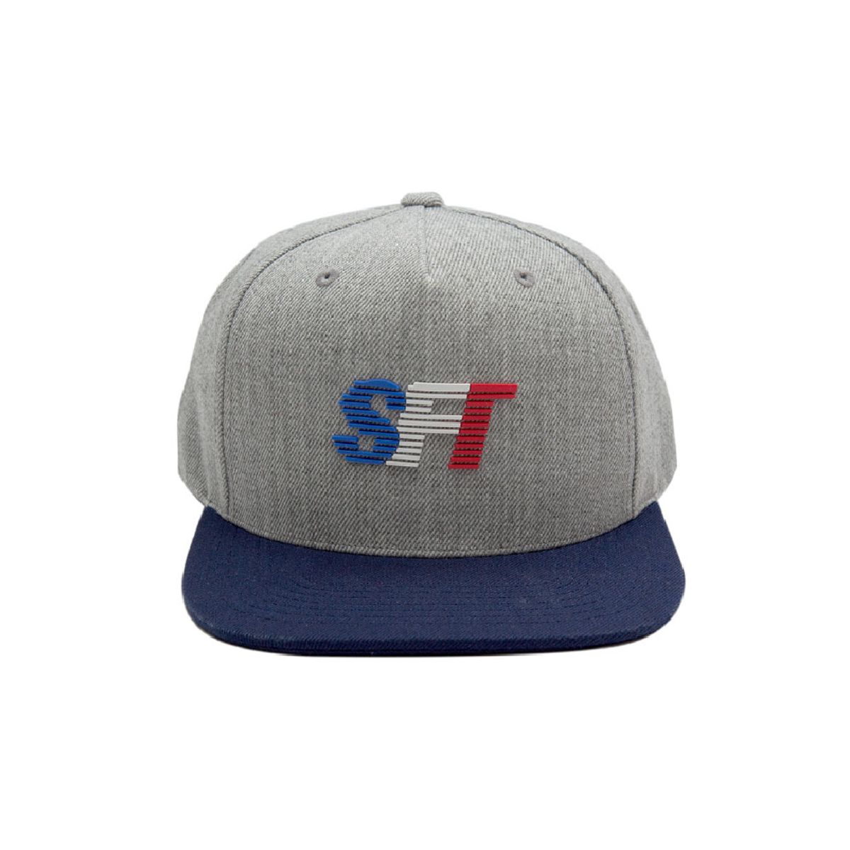 티엔피(TNP) SFT RUBBERY LOGO SNAPBACK-GREY