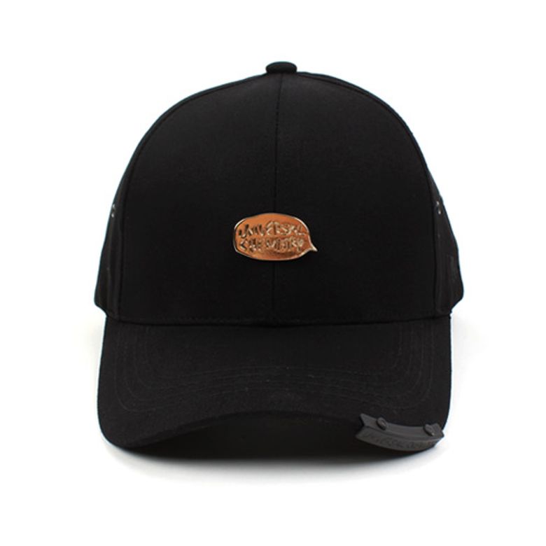 Gold Metal Logo Ballcap 메탈로고볼캡
