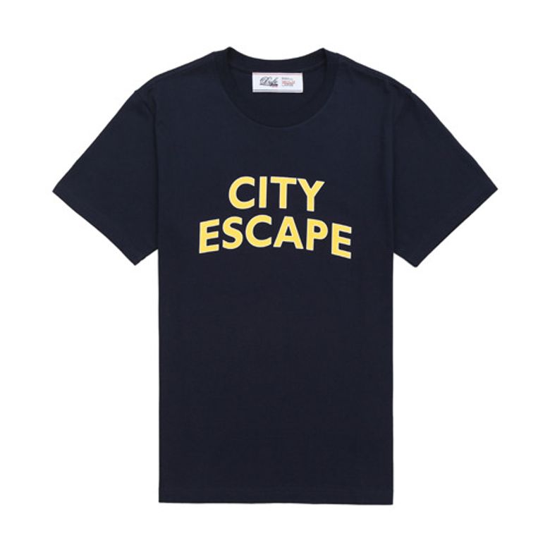 CITY ESCAPE TEE-NAVY