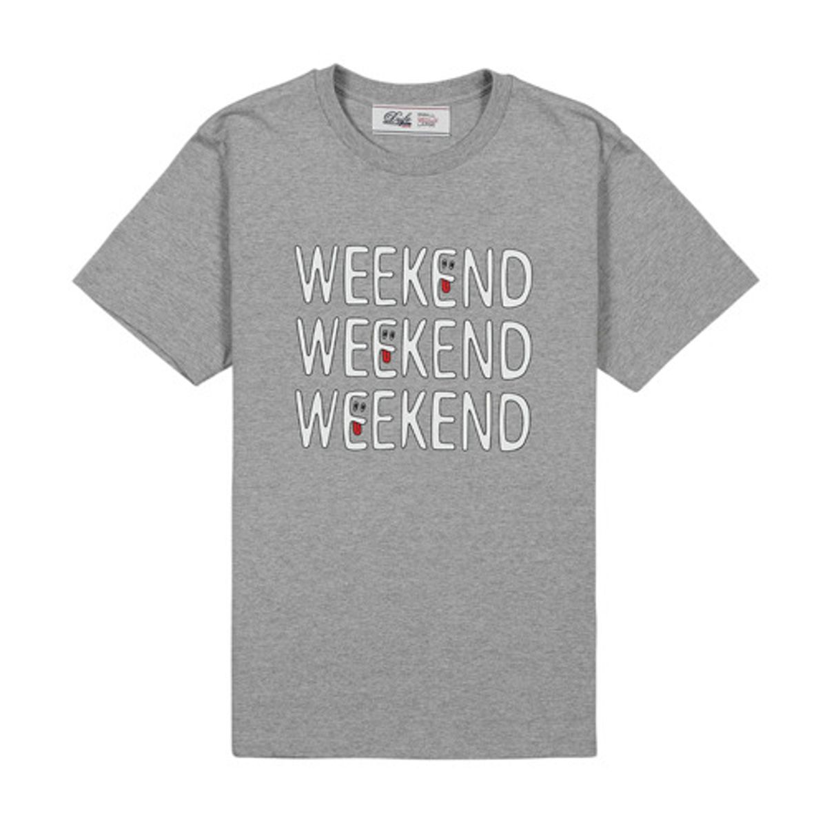 드라이프(DRIFE) WEEKEND TEE-GREY