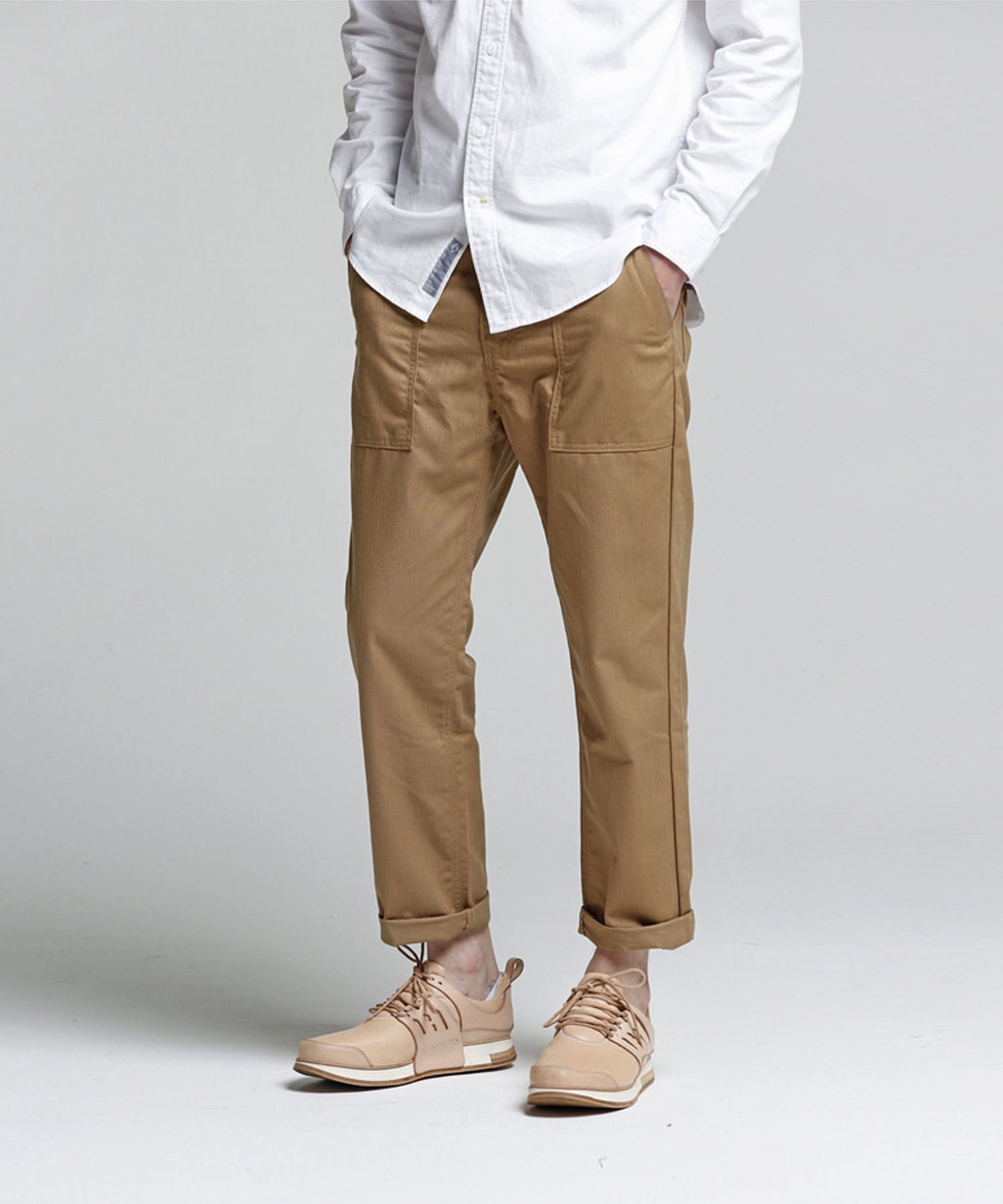 MUSINSA | FRIZMWORKS RICO FATIGUE PANTS _ BEIGE