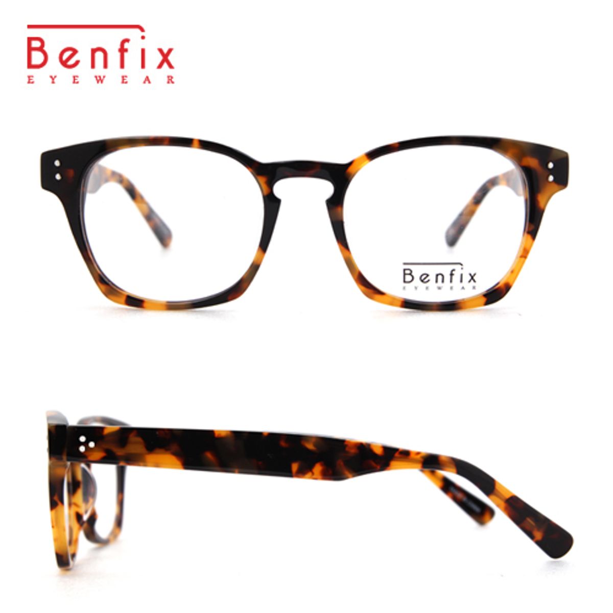 벤픽스(BENFIX) 사각 뿔테 안경테 BM16G01-C3