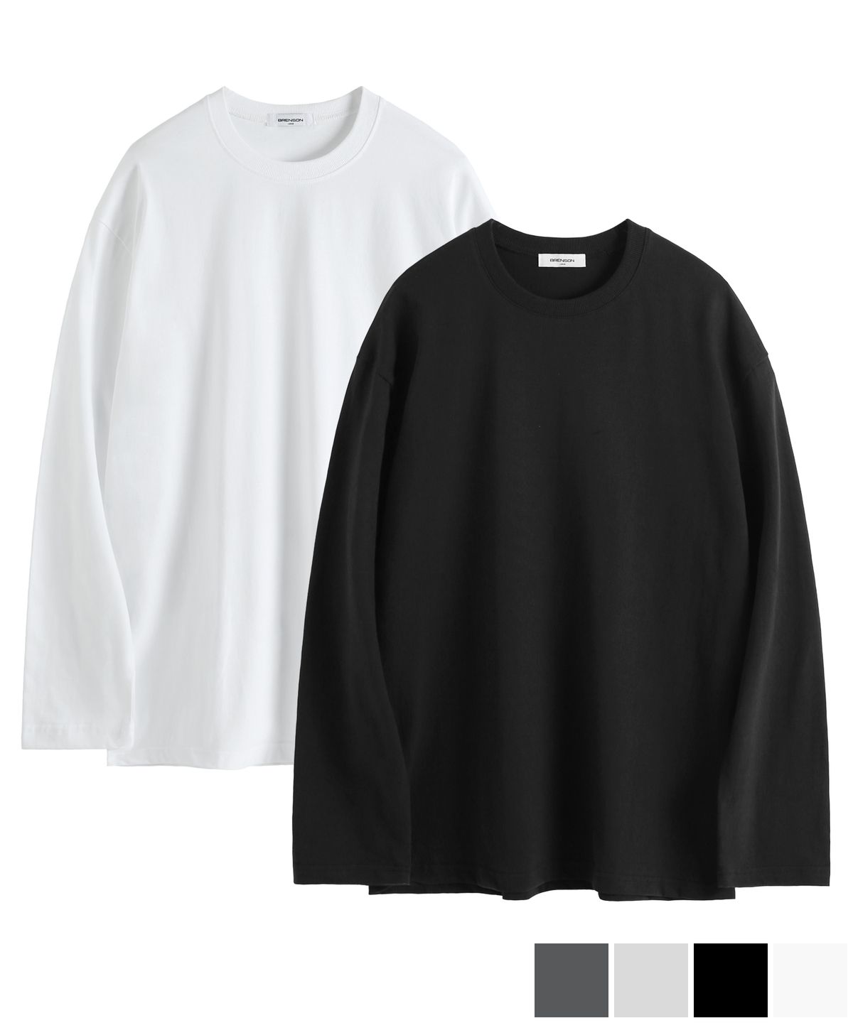 브렌슨(BRENSON) Longsleeve 무지 긴팔티