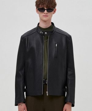 카우하이드 차이나칼라 자켓