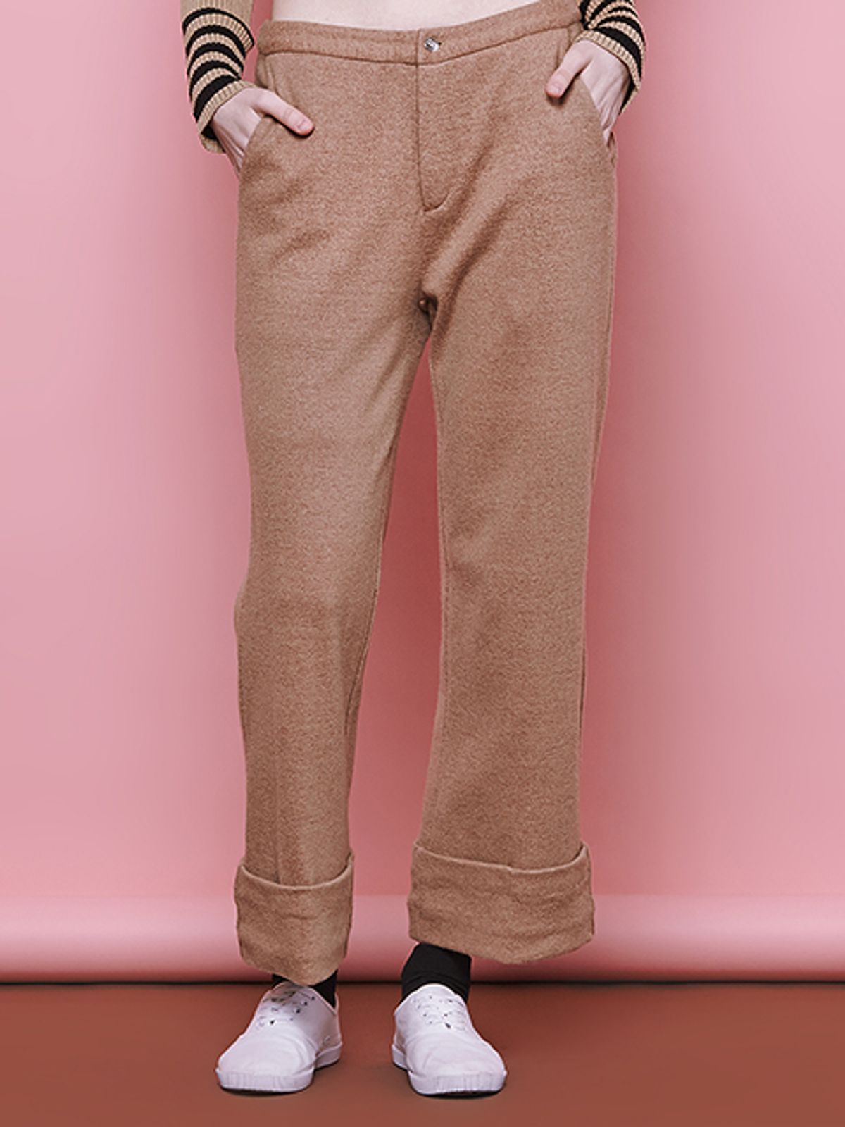 마가린핑거스(MARGARIN FINGERS) roll-up pants