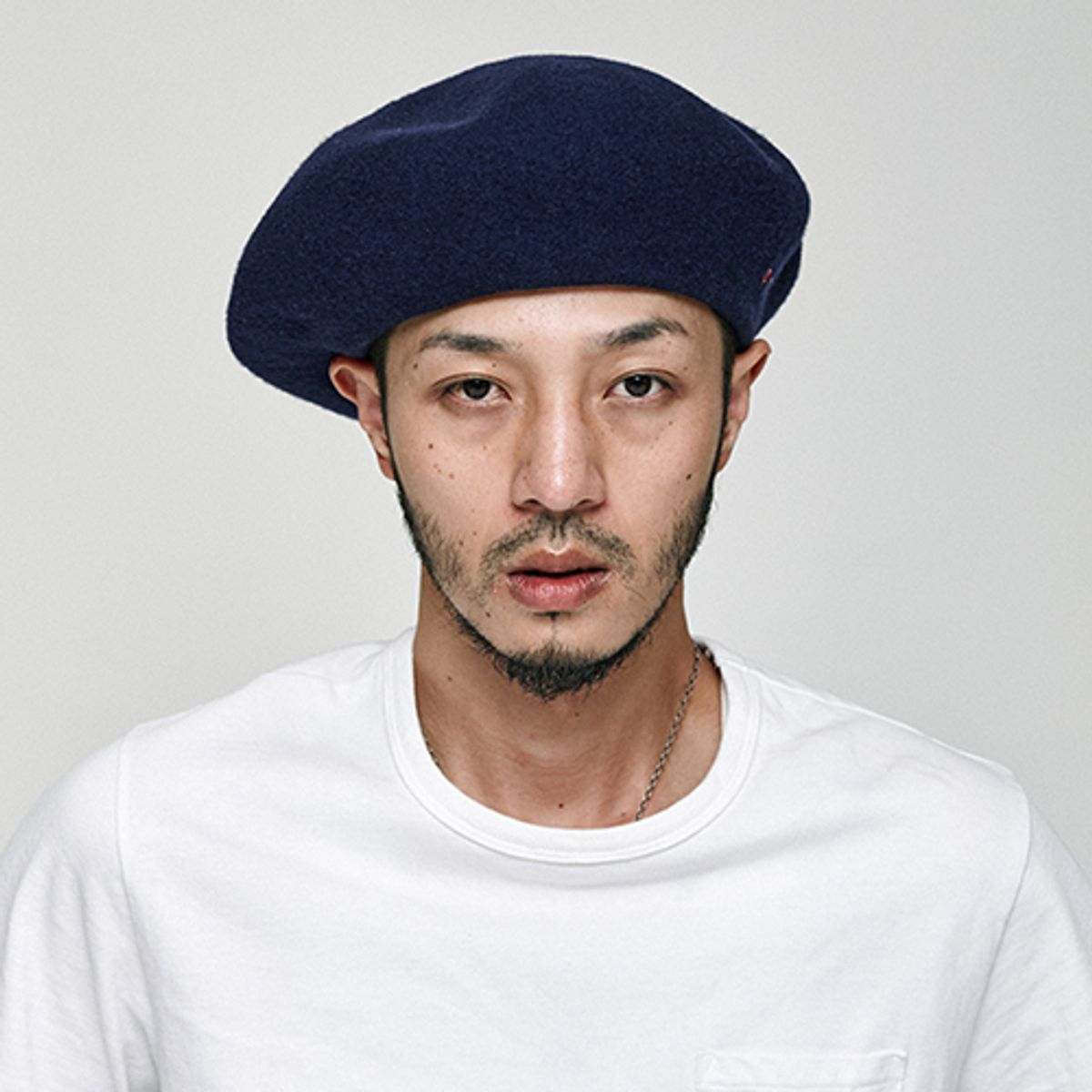 밀리어네어햇(MILLIONAIRE HATS) OVER SIZE BERET [NAVY]