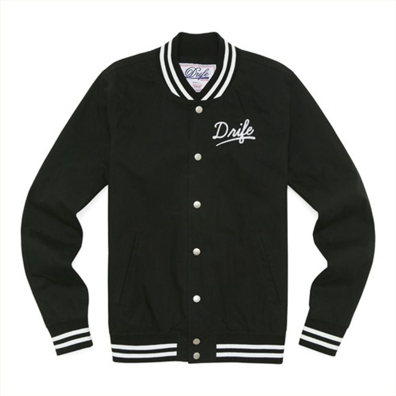 C.F.C STADIUM JACKET-BLACK