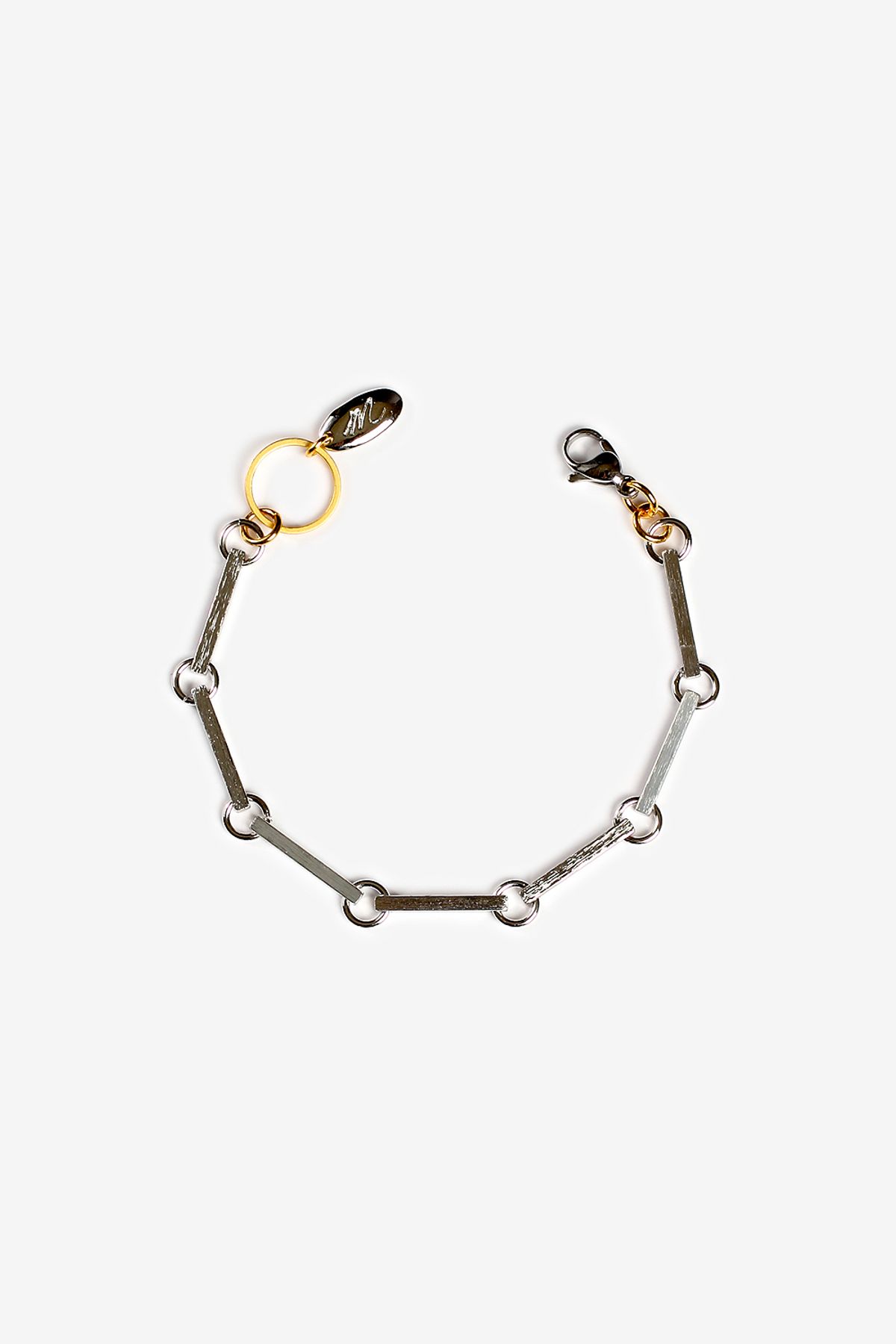모드곤(MODGONE) [모드곤] Silver Space Line Bracelet