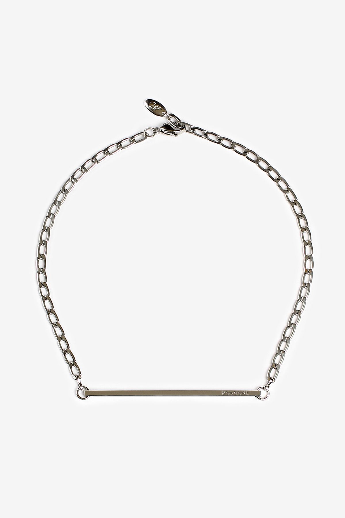 모드곤(MODGONE) [모드곤] Silver Long Bar Necklace