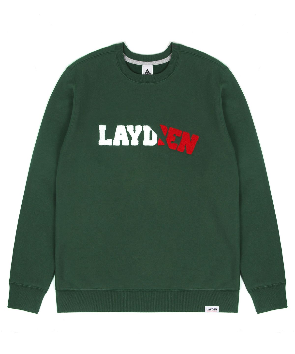 레이든(LAYDEN) PAPER CUT SWEATSHIRTS-HUNTER GREEN