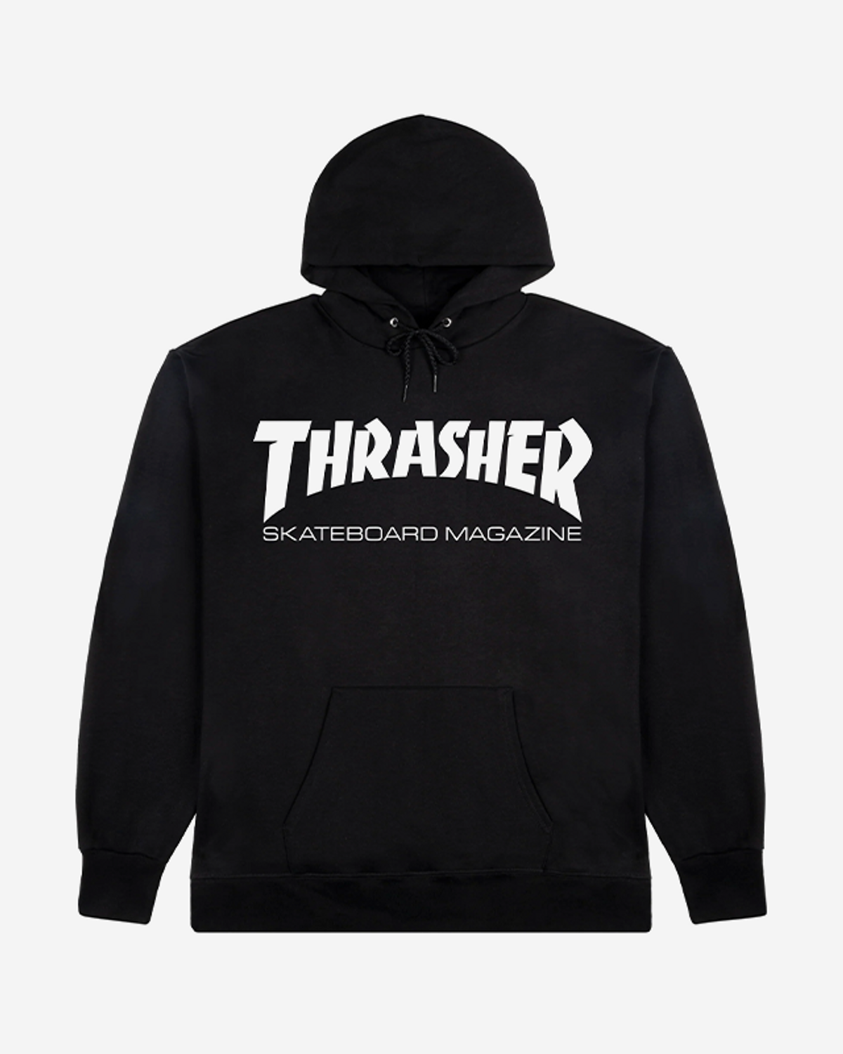 트레셔(THRASHER) SKATE MAG HOOD [BLACK]
