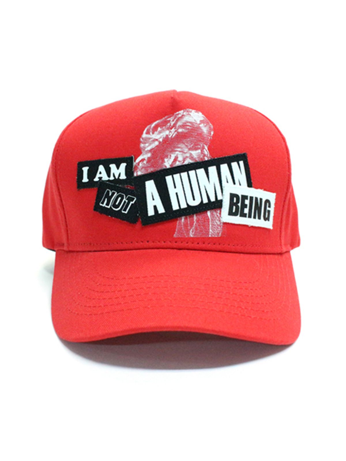 아임낫어휴먼비잉(I AM NOT A HUMAN BEING) The Legendary Out Patched 2 Cap - Red