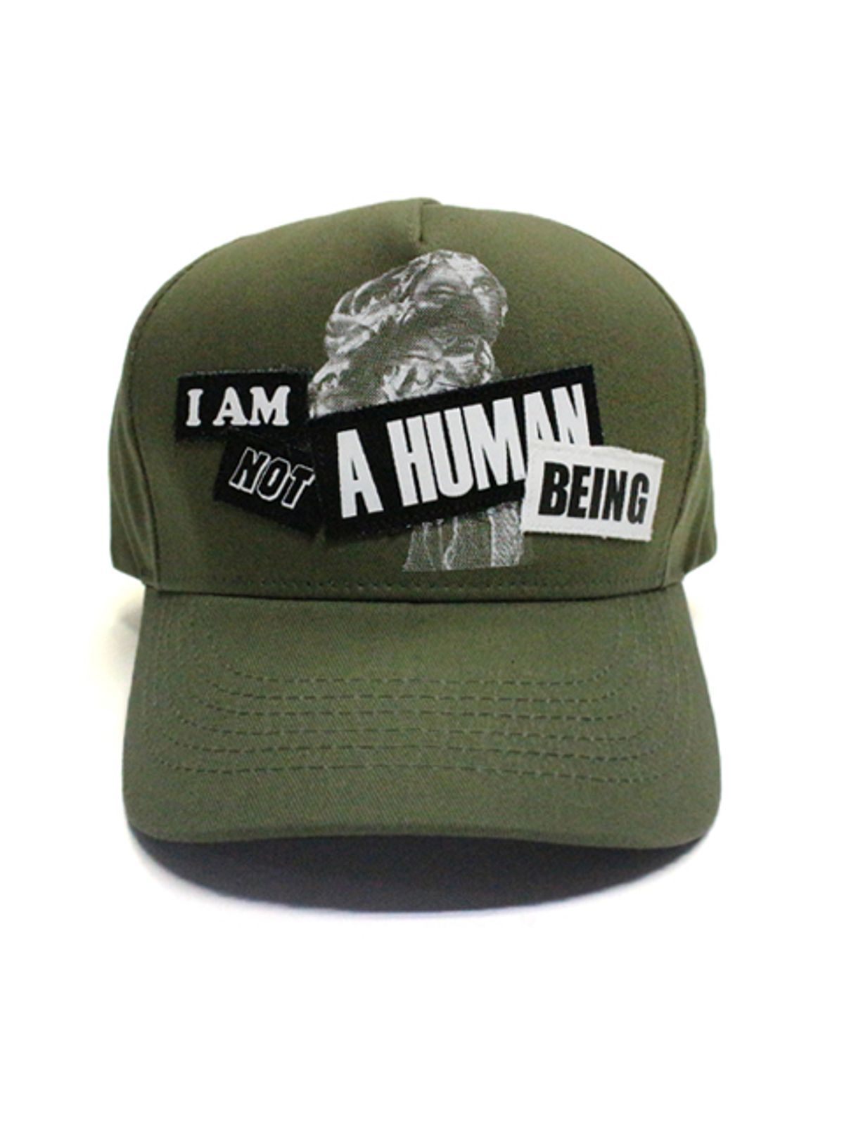아임낫어휴먼비잉(I AM NOT A HUMAN BEING) The Legendary Out Patched 2 Cap - Khaki