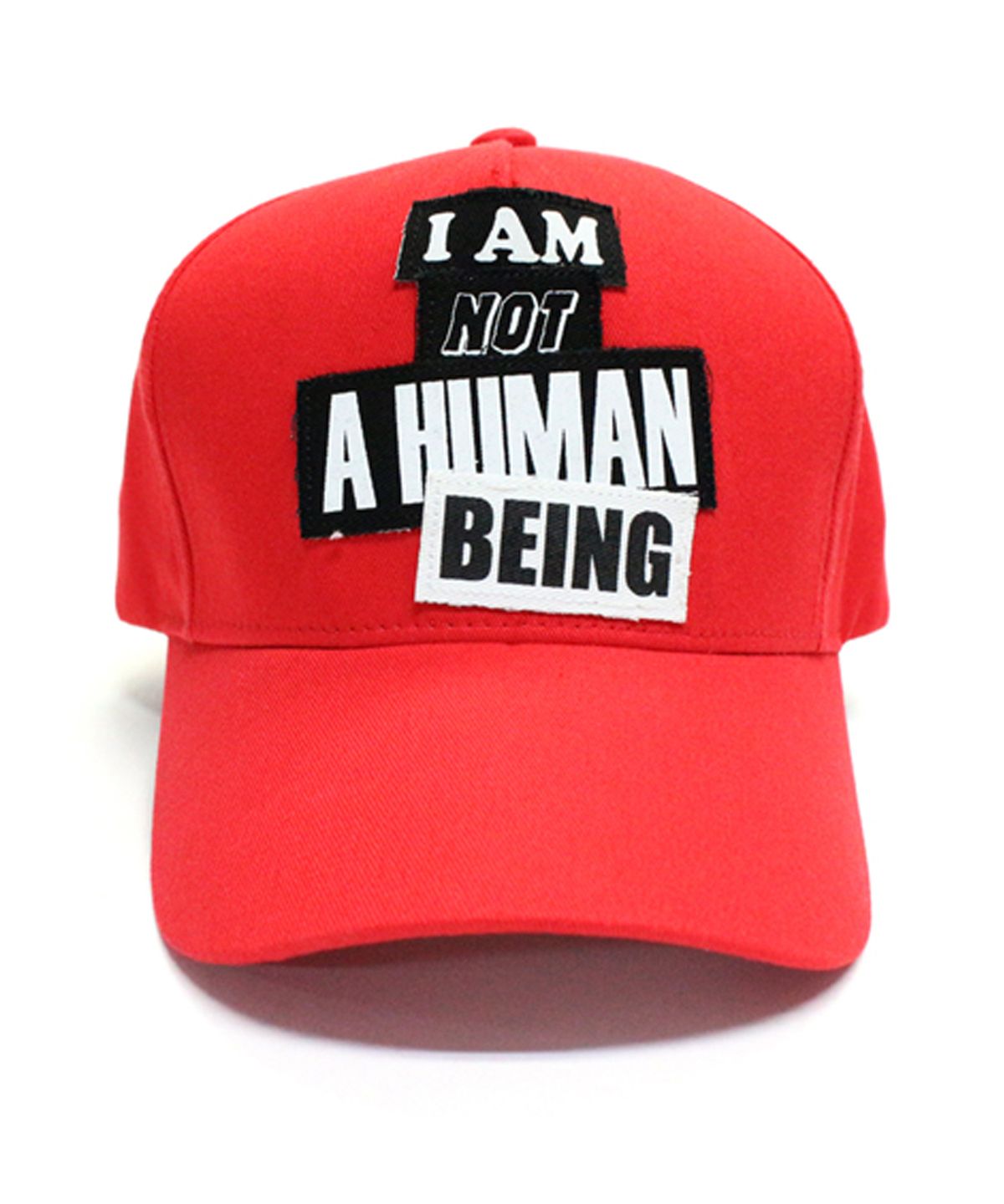 아임낫어휴먼비잉(I AM NOT A HUMAN BEING) The Legendary Out Patched Cap - Red