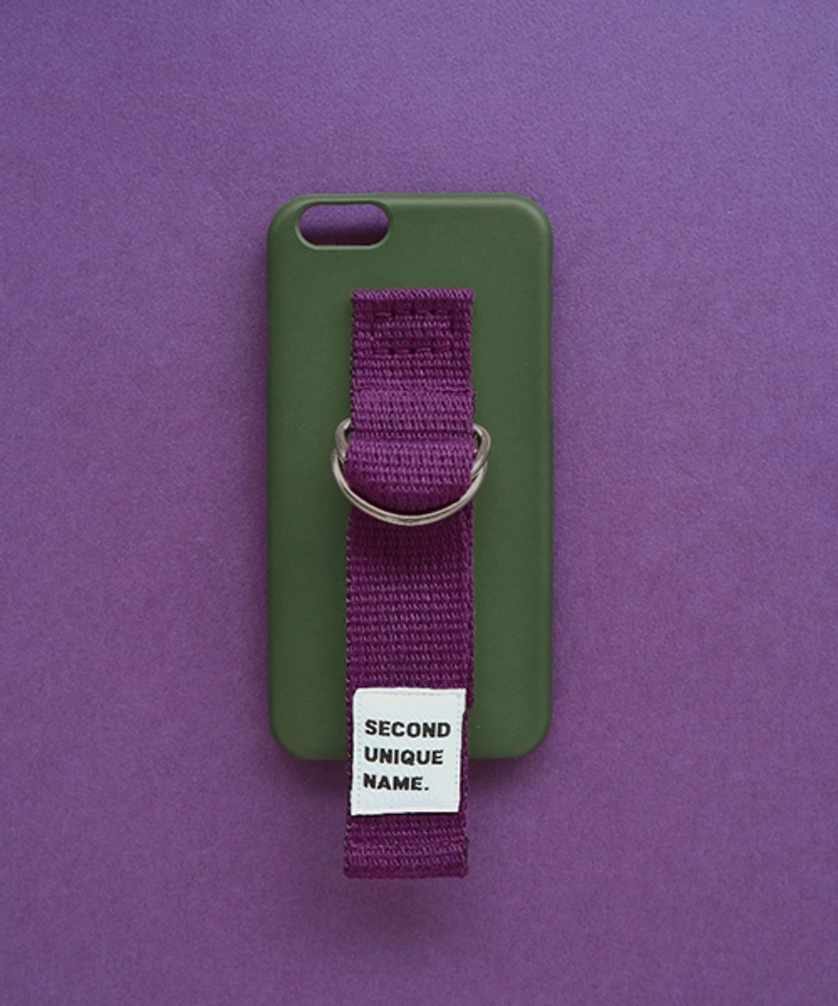 세컨드유니크네임(SECOND UNIQUE NAME) SUN CASE DEEP GREEN PURPLE (NONE)