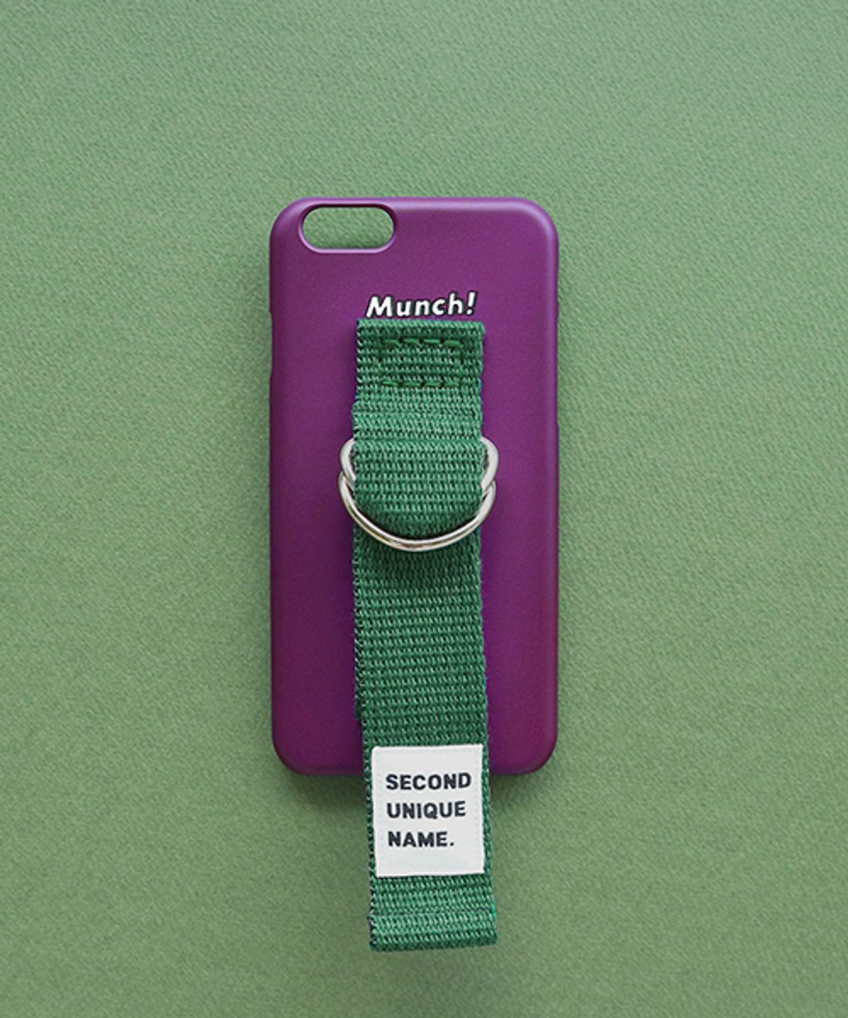 세컨드유니크네임(SECOND UNIQUE NAME) SUN CASE PURPLE DEEP GREEN (WORD)