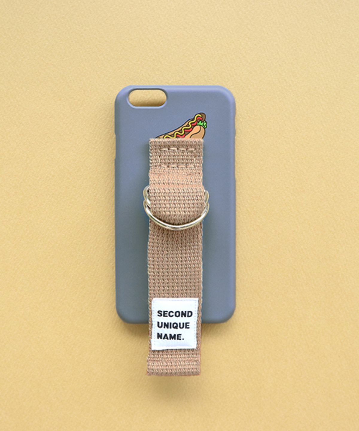 세컨드유니크네임(SECOND UNIQUE NAME) SUN CASE RIVER BLUE BEIGE (ILLUST)