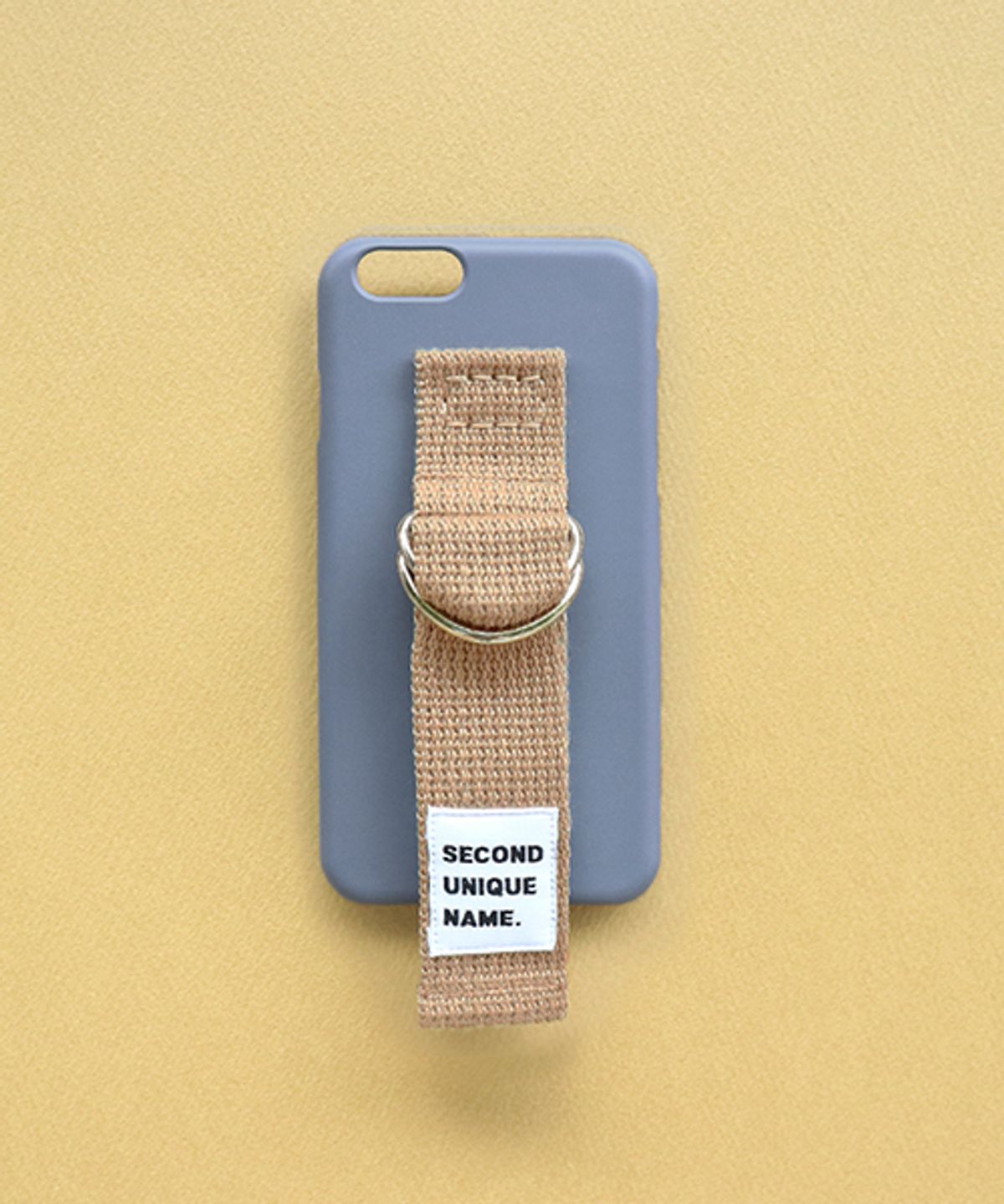 세컨드유니크네임(SECOND UNIQUE NAME) SUN CASE RIVER BLUE BEIGE (NONE)