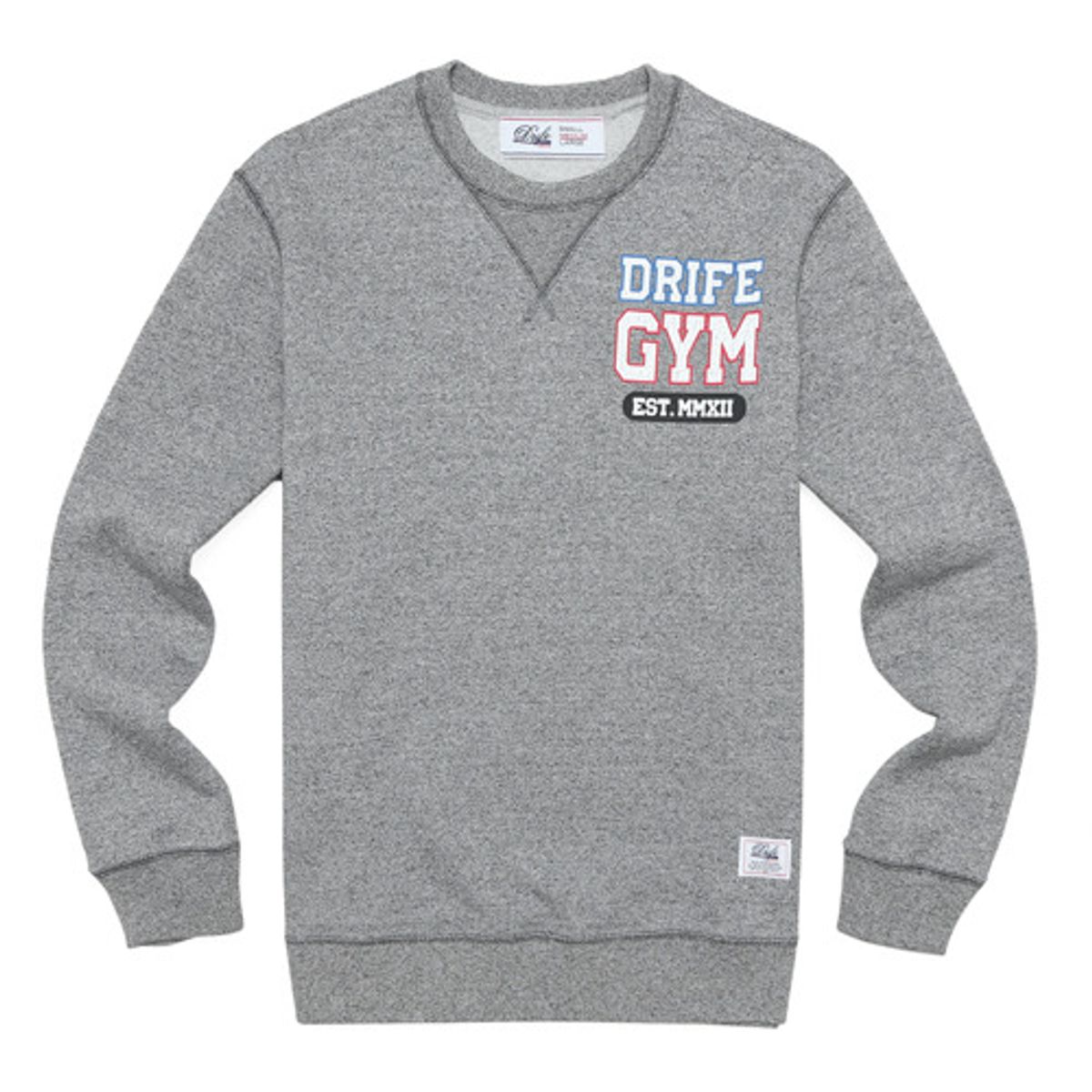 드라이프(DRIFE) GYM CREWNECK-GREY