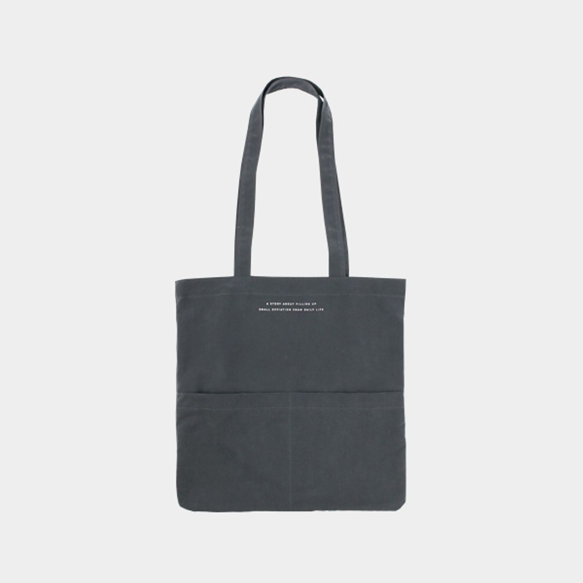 살랑(SALRANG) Rosette Flap Pocket bag charcoal