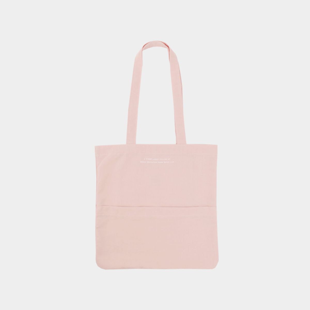 살랑(SALRANG) Rosette Flap Pocket bag light pink