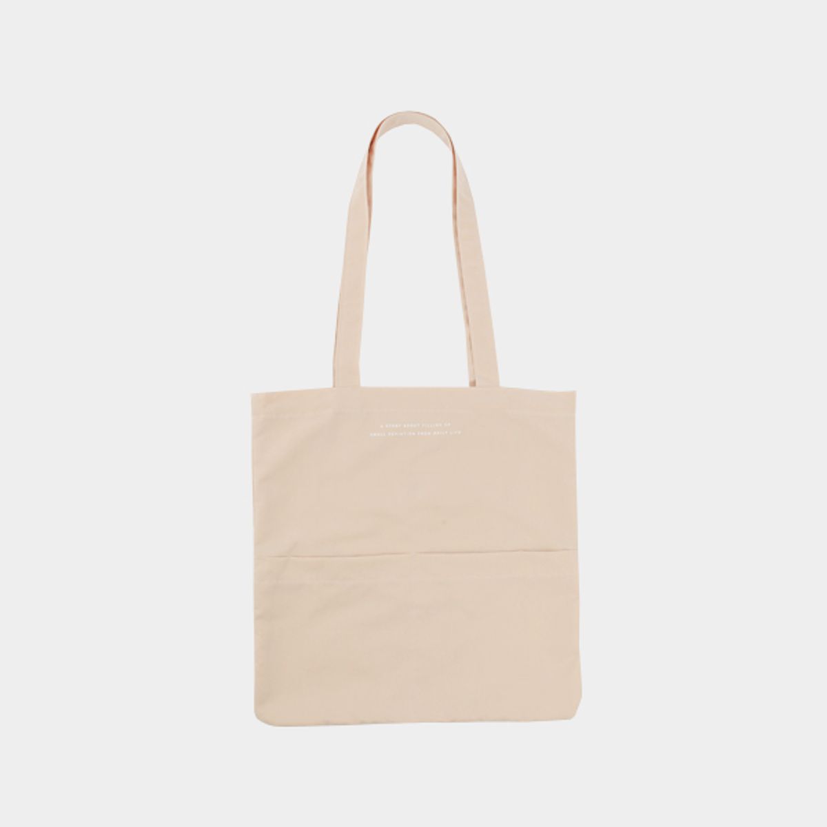 살랑(SALRANG) Rosette Flap Pocket bag cream beige