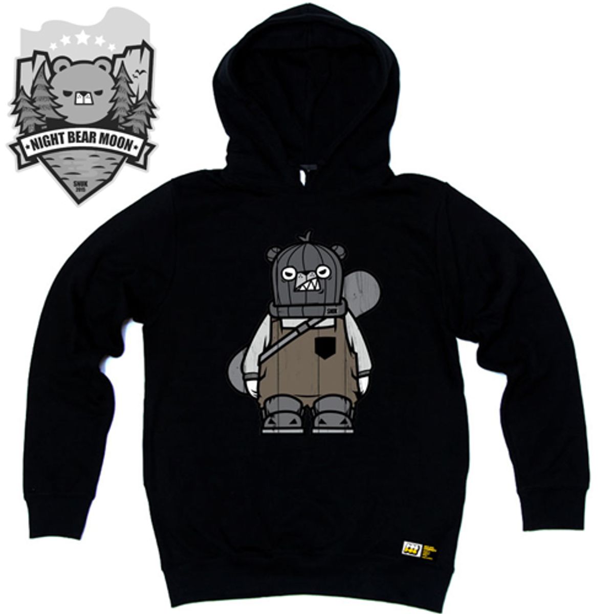 돌돌(DOLDOL) SNUK_HOODY_13 스누크 북극곰 캐릭터 후드티