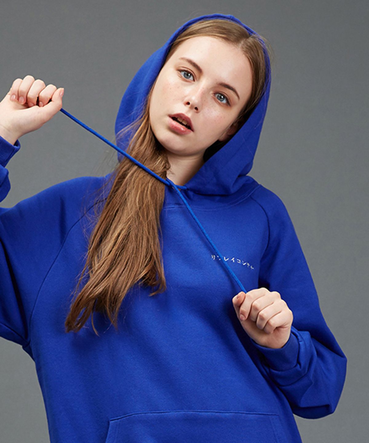 리플레이컨테이너(REPLAY CONTAINER) rc hoody (cobalt blue)