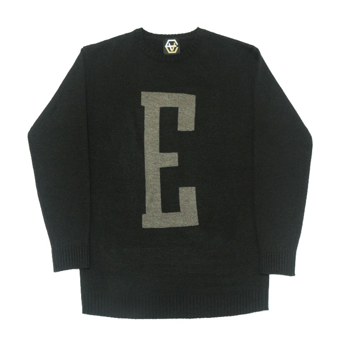 에잇볼륨(EIGHTVOLUME) EV E Logo Knit (Black)