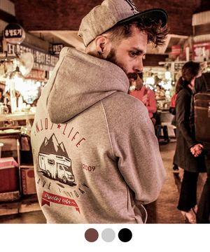 엔조이라이프 후드 회색 HJHD5024