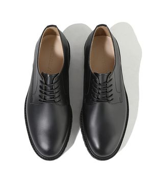 [비브람] 스탠다드 5홀 풀그레인 더비슈즈 8007-F [BLACK FG]