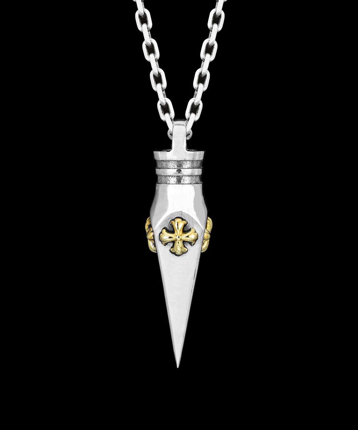 킹크로치(KING KROACH) CRUCIFIX NAIL PENDANT