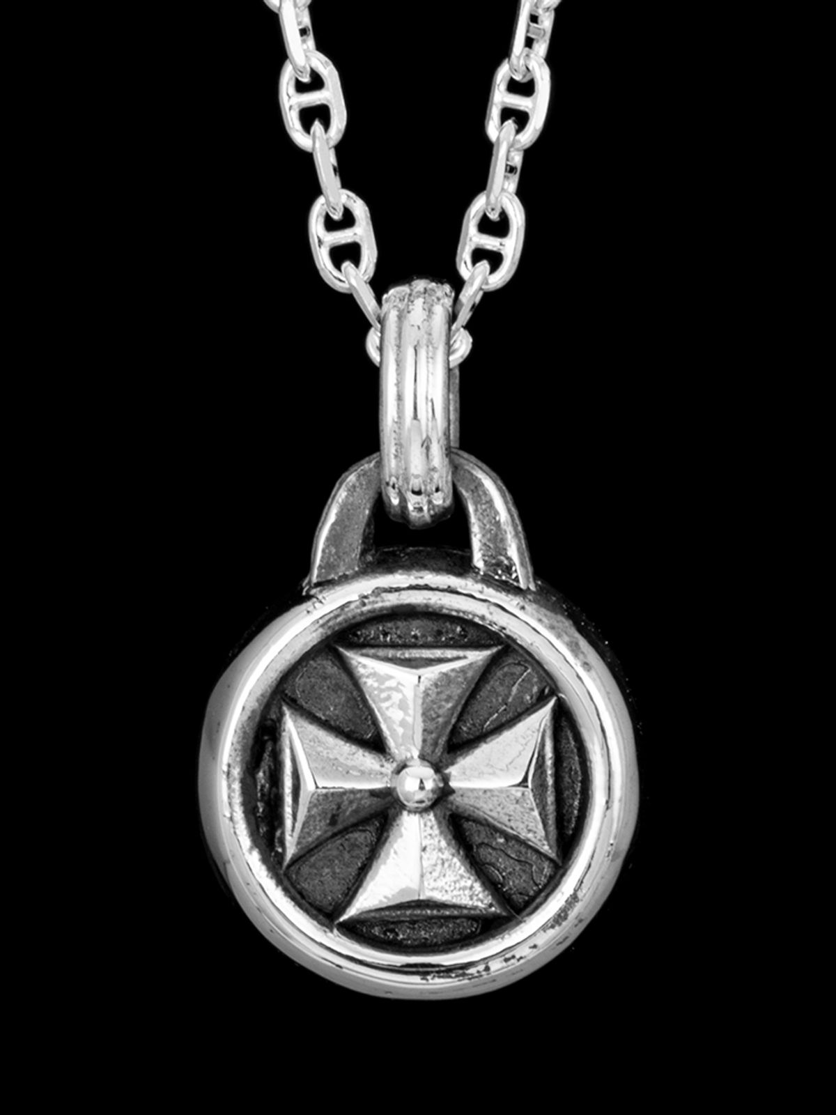 킹크로치(KING KROACH) BLACK KROSS PENDANT