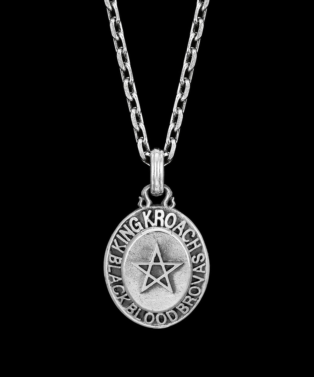 킹크로치(KING KROACH) PENTAGRAM OFFICER PENDANT