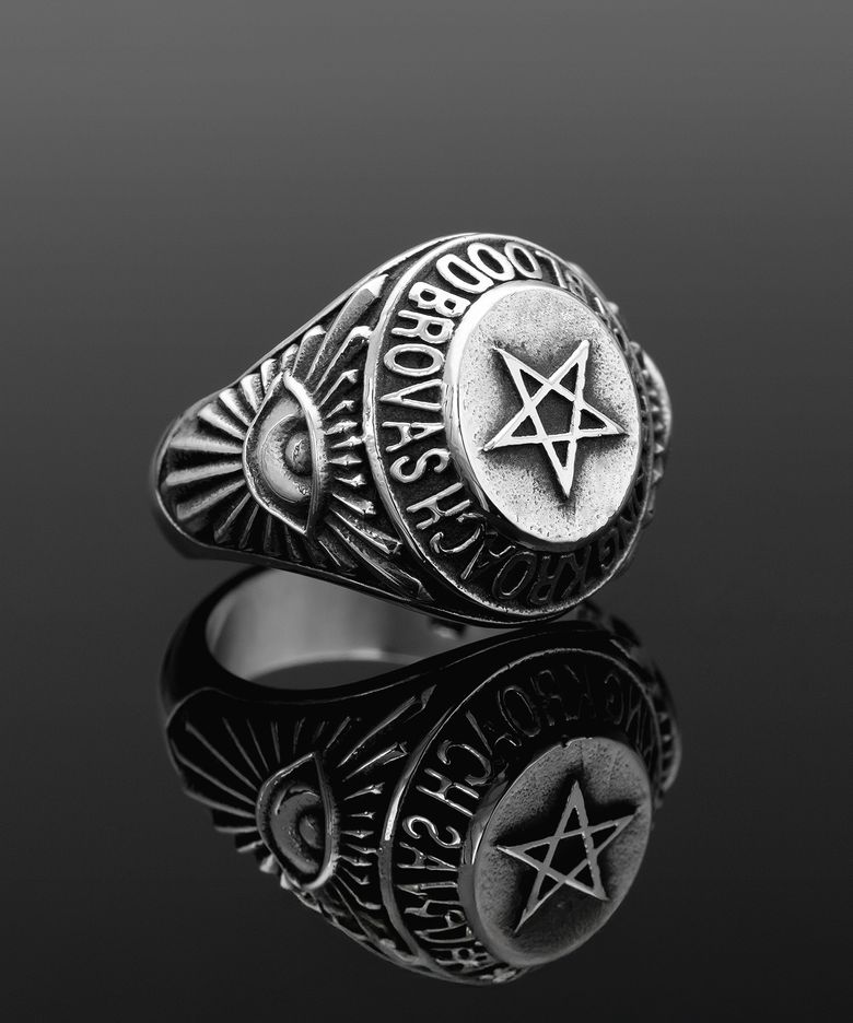 PENTAGRAM OFFICER RING
