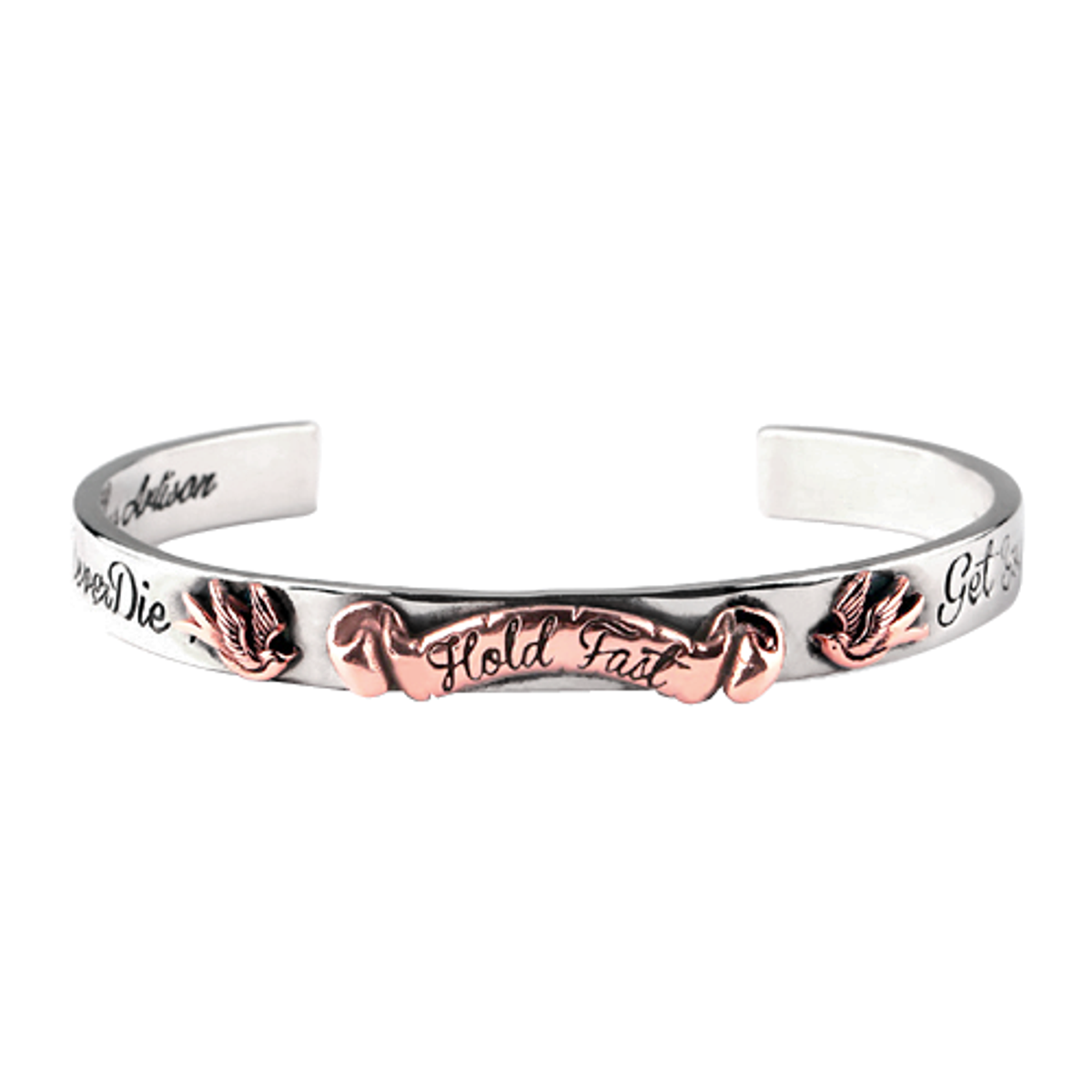 어나니머스아티즌(ANONYMOUS ARTISAN) Hold Fast Swallow Bangle