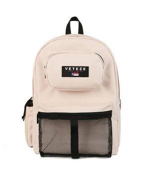 레트로 스포츠 백팩 (베이지)