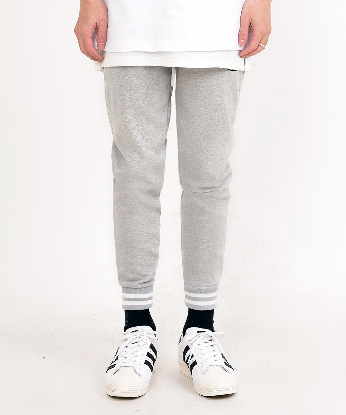 쟈니웨스트(JHONNY WEST) Run Track Jogger Pants (Gray)