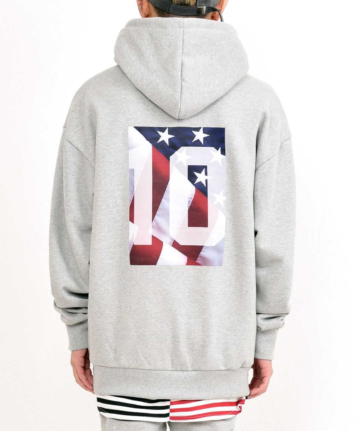 쟈니웨스트(JHONNY WEST) C.Over Crew Hoody (Gray)